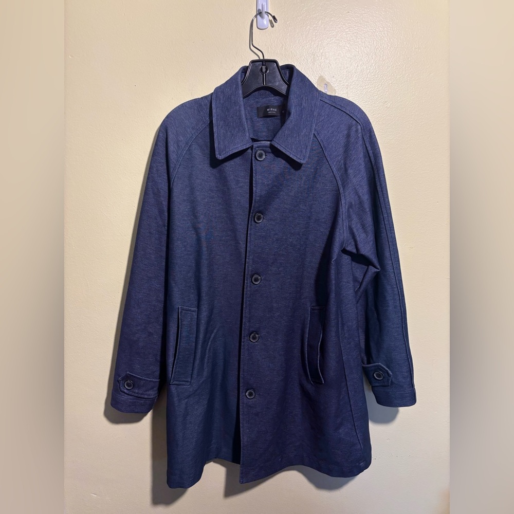 Navy Blue Mirae Coat